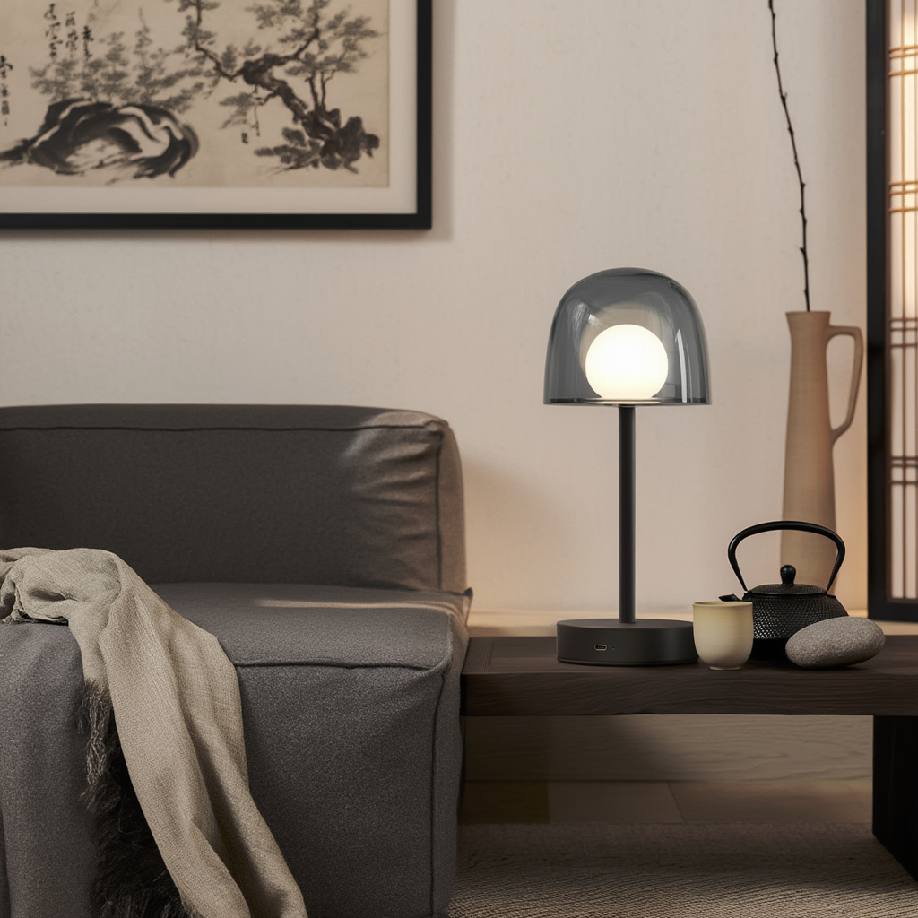 Trådløs LED-bordlampe | Dæmpbar med touch og USB-C