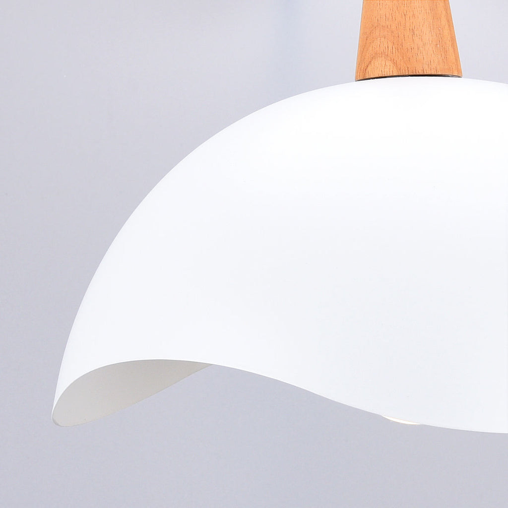 Loftlampe i aluminium og metal | E27 pendellampe med fjernbetjening