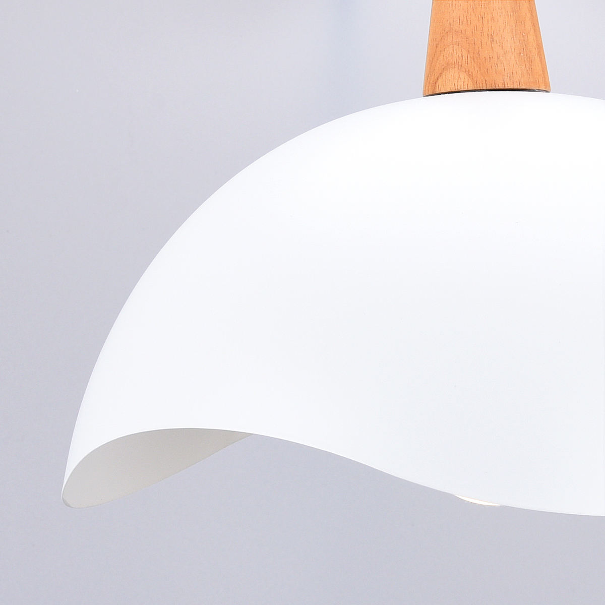 Loftlampe i aluminium og metal | E27 pendellampe med fjernbetjening