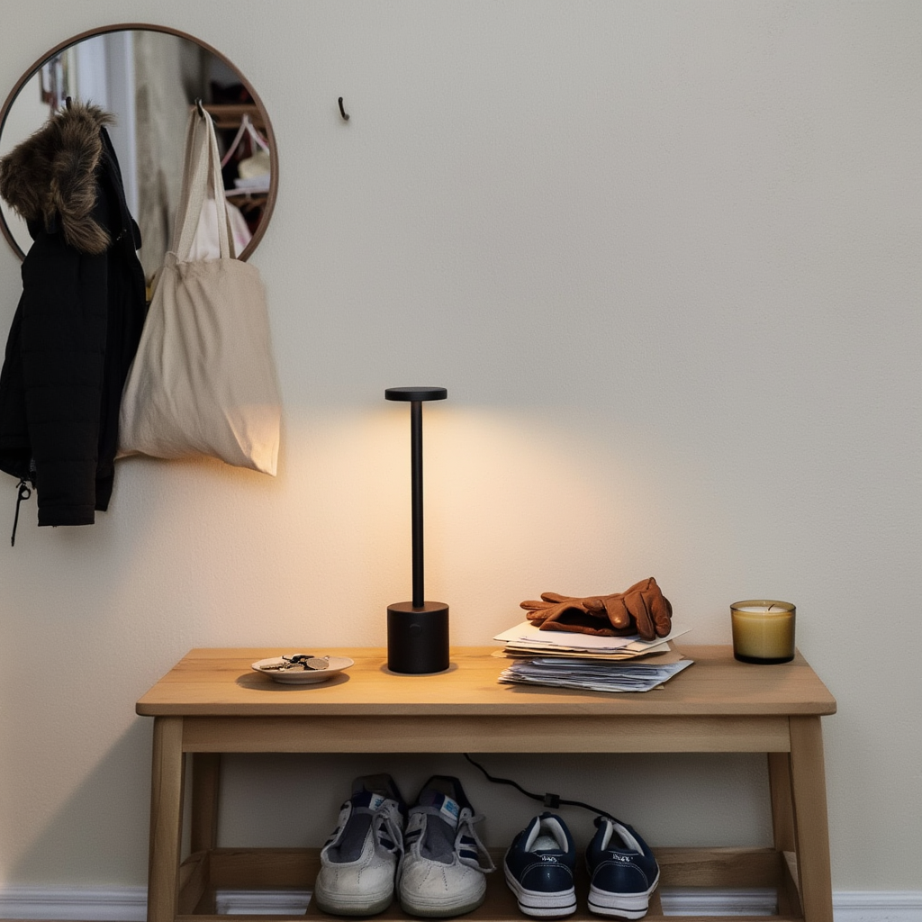 Trådløs LED-bordlampe | Dæmpbar med touch og USB-C