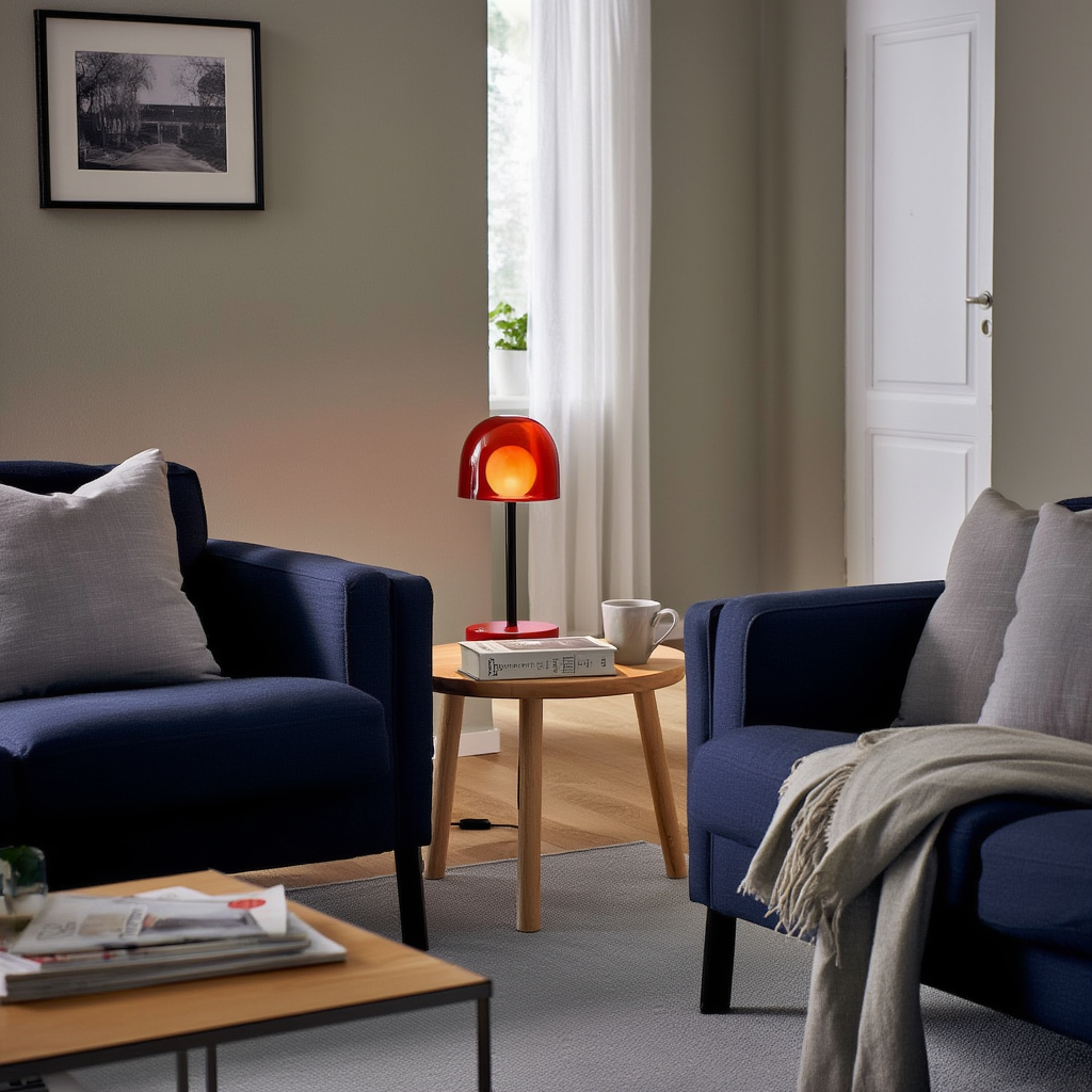 Trådløs LED-bordlampe | Dæmpbar med touch og USB-C